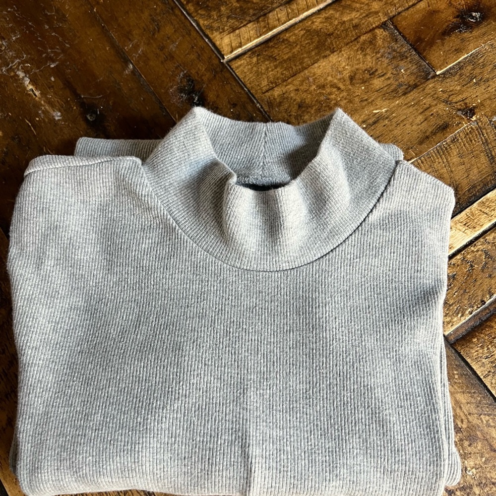 Abercrombie & Fitch Heather Gray Long Sleeve Dress - Picture 11 of 11